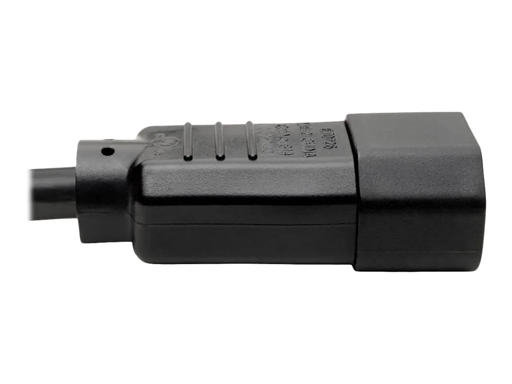 Eaton Tripplite P018-010 — Eaton Tripp Lite P018-010 10-ft. Heavy-Duty Computer Power Cord, 15A, 14AWG (IEC-320-C14 to IEC-320-C15)