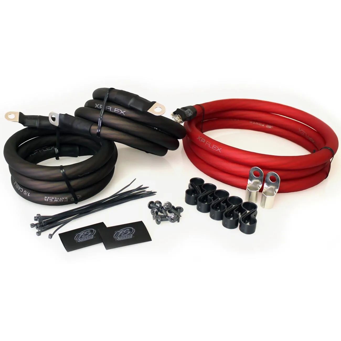 XS Power BIG3RD — XP FLEX Red 1/0 AWG 250A Big 3 Upgrade Kit for Enhanced Power