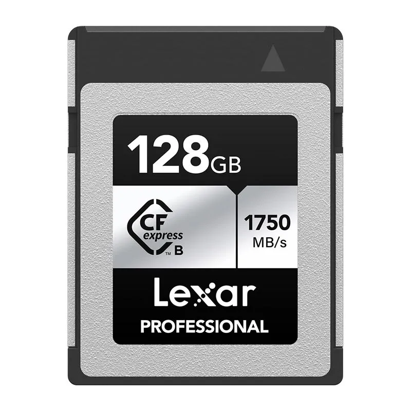 Lexar LCXEXSL128G-RNENG — Lexar 128GB CFexpress Type B Card - SILVER Series