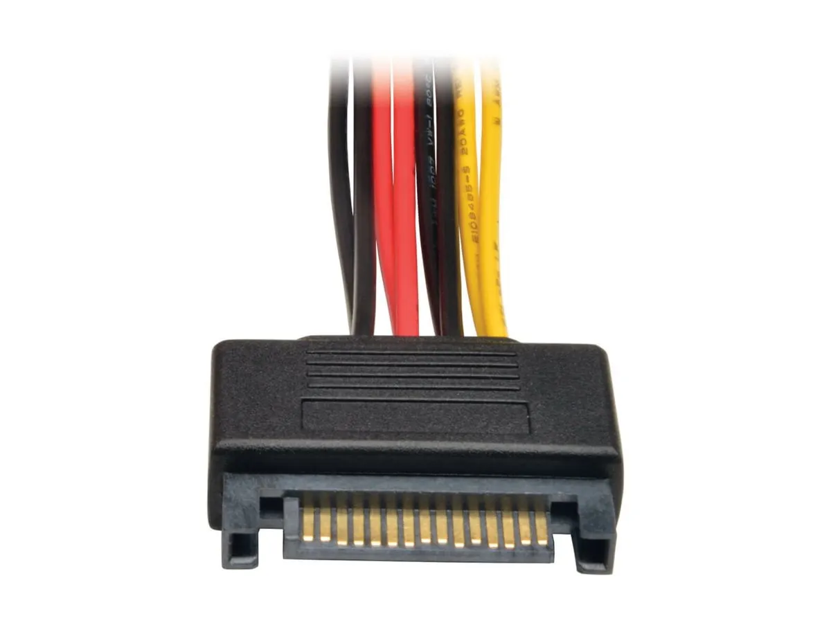 Eaton Tripplite P947-06N-2P15 — STORAGE CABLE - 15 PIN SATA POWER LEFT CONNECTOR - MALE LEFT GENDER - 15 PIN SAT