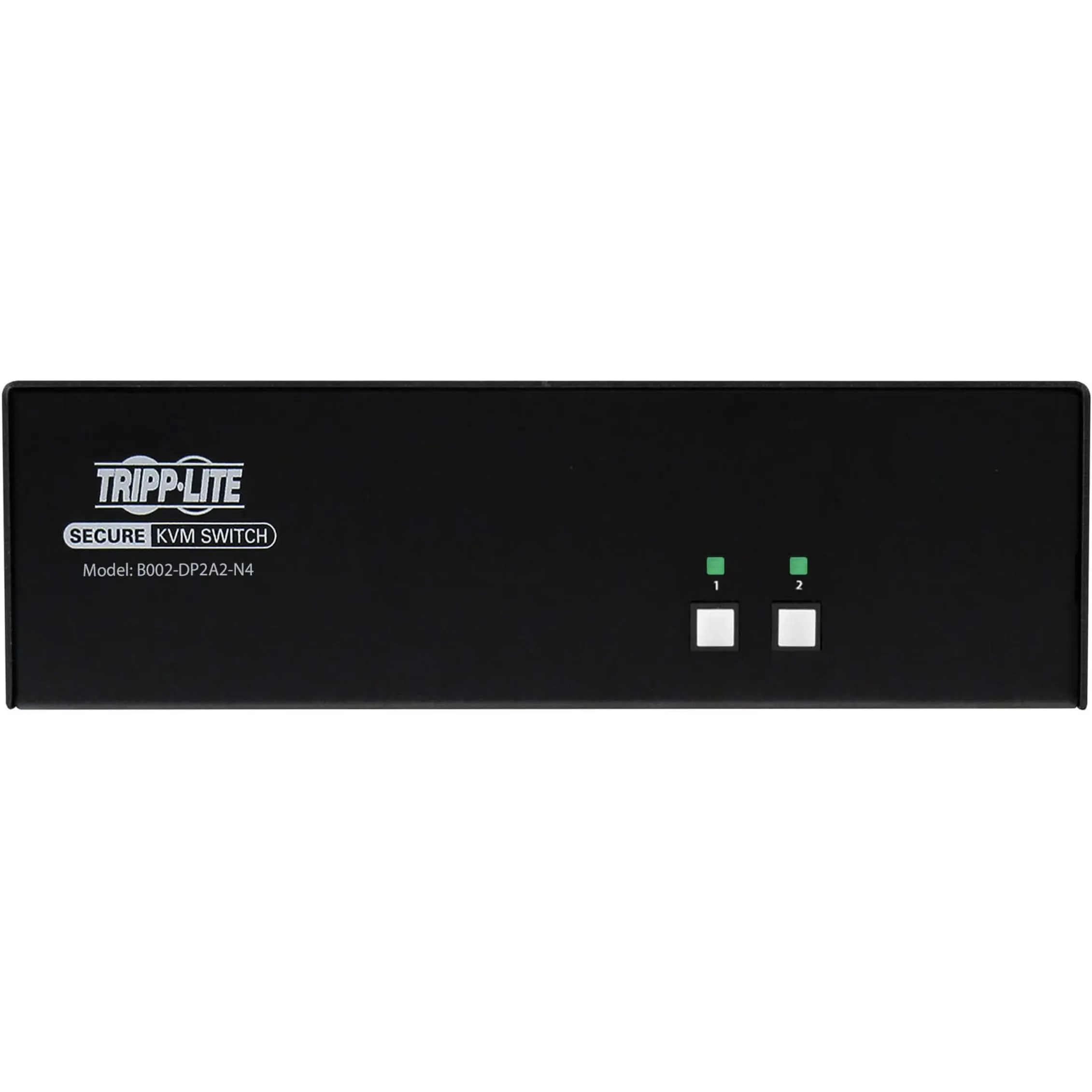 Eaton Tripplite B002-DP2A2-N4 — EATON TRIPP LITE SERIES SECURE KVM SWITCH, 2-PORT, DUAL HEAD, DISPLAYPORT TO DIS