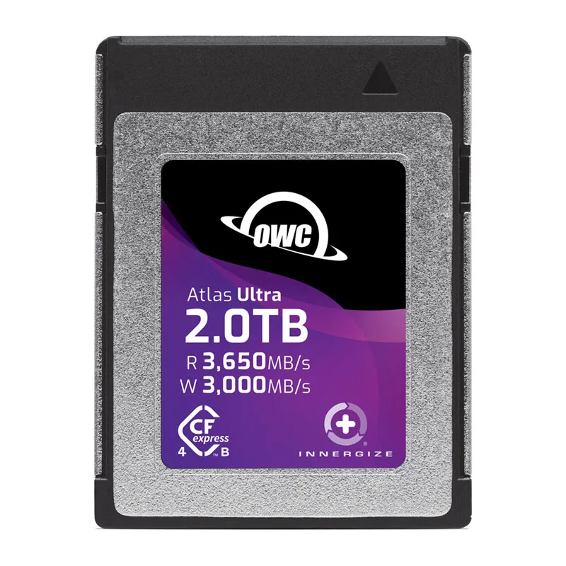 OWC OWCCFXB4U02000 — OWC ATLAS ULTRA 2TB CFEXPRESS 4.0 TYPE B MEMORY CARD - PROFESSIONAL GRADE, HIGH