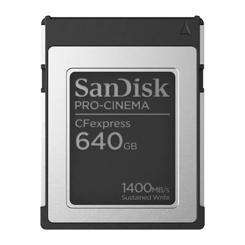 Western Digital SDCFEC-640G-GN4NN — SanDisk PRO-CINEMA CFexpress Type B Memory Card 640GB