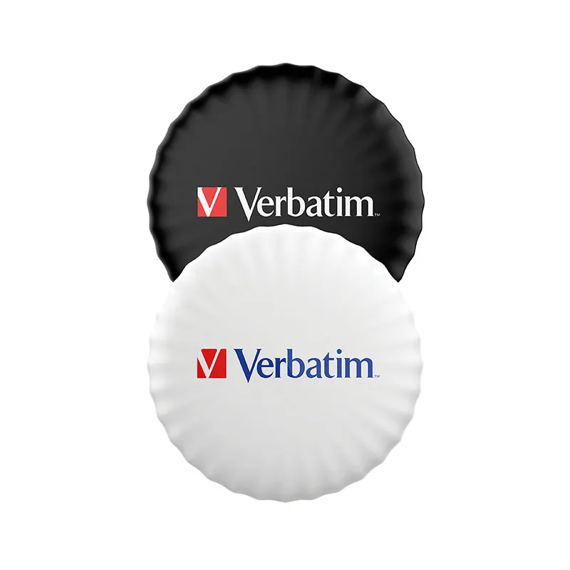 VERBATIM 32134 — MYFINDER COIN BLUETOOTH ITEM FINDER 2PK - BLACK, WHITE