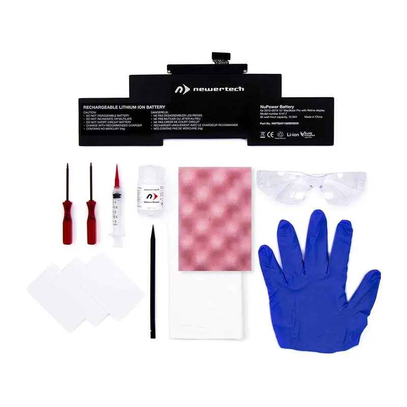 NEWERTECH NWTBAP15MBR95WK — NuPower 95Wh Battery Replacement for MacBook Pro 15" Retina