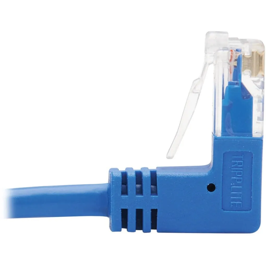 Eaton Tripplite N204-S02-BL-DN — EATON TRIPP LITE SERIES DOWN-ANGLE CAT6 GIGABIT MOLDED SLIM UTP ETHERNET CABLE (