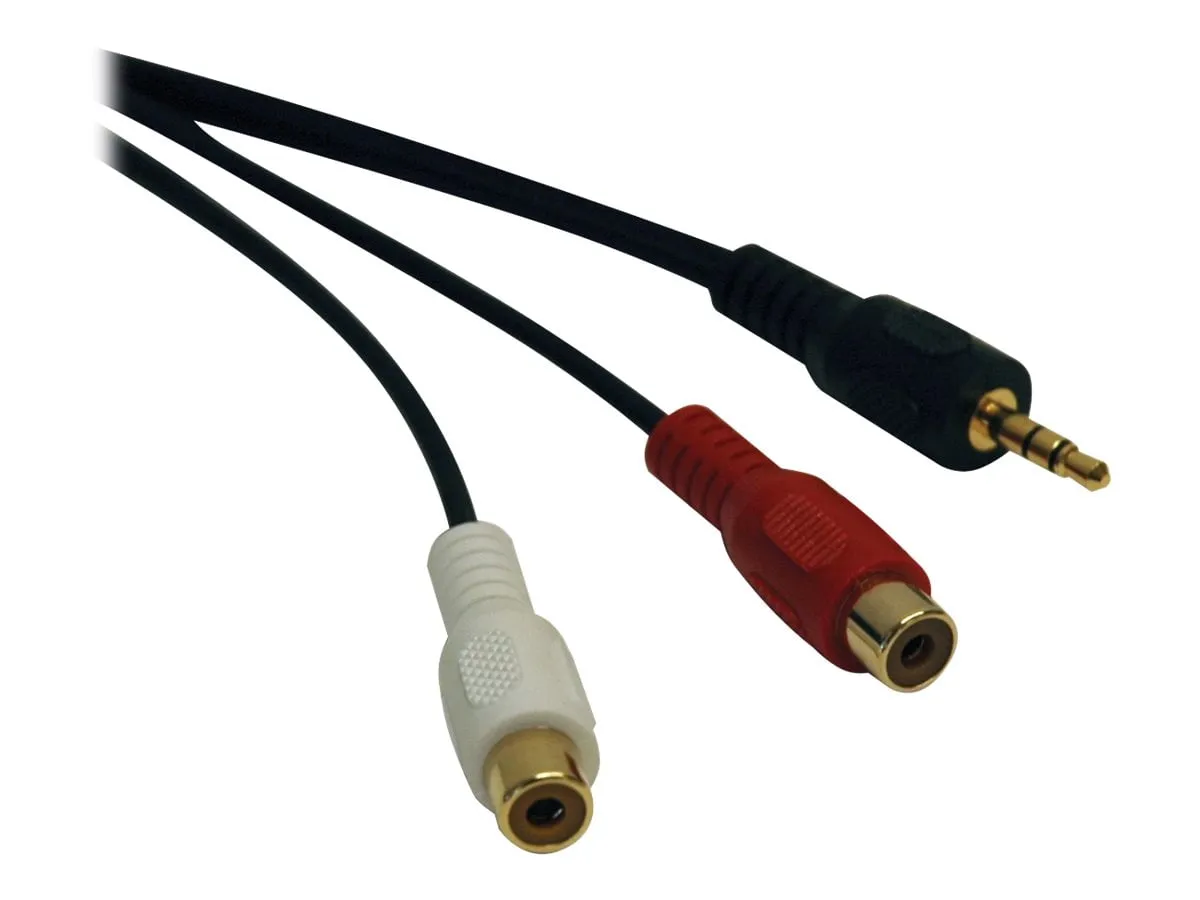 Eaton Tripplite P315-06N — P315-06N - EATON TRIPP LITE SERIES 3.5 MM MINI STEREO TO RCA AUDIO Y SPLITTER AD