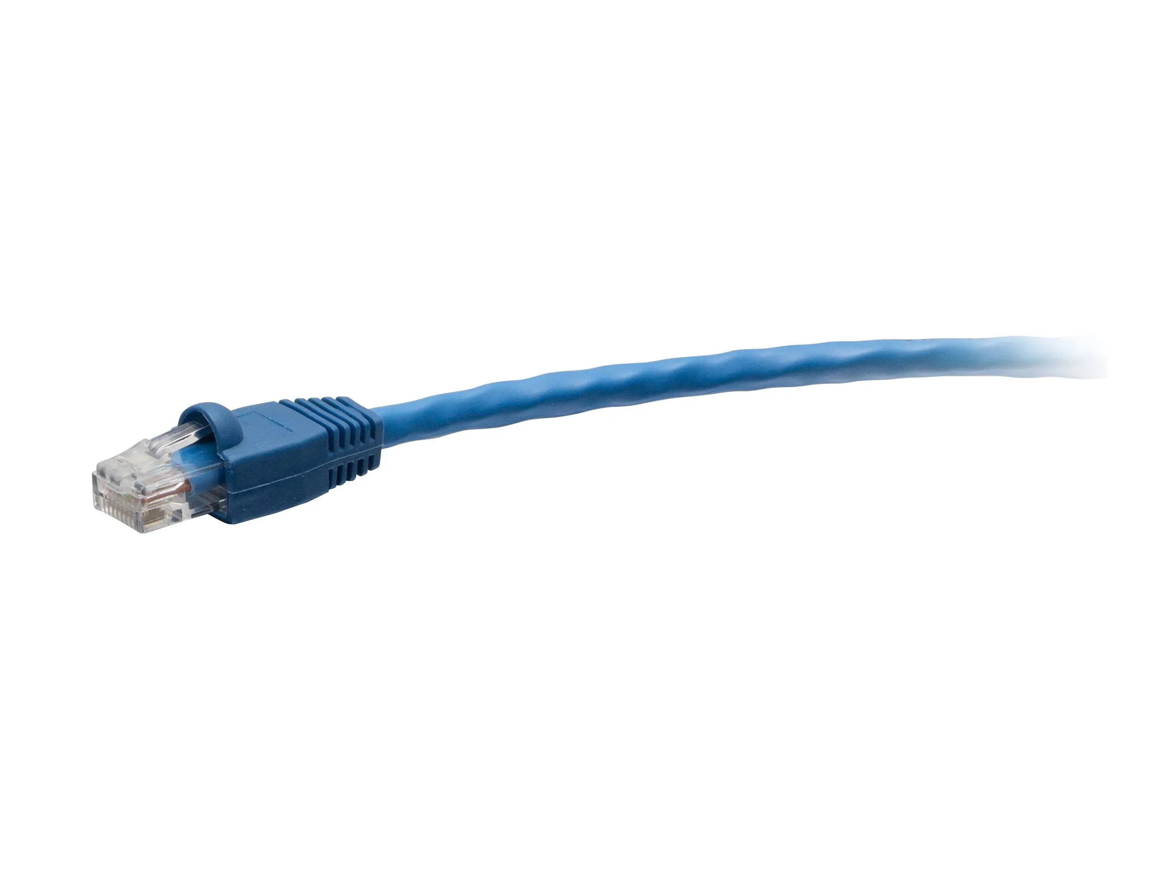 C2G C2G43445 — QS 2FT/0.6M BLU BOOTED C6 UTP CM TAA