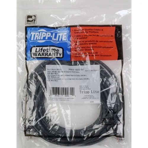 Eaton Tripplite N001-010-BK — EATON TRIPP LITE SERIES CAT5E 350 MHZ SNAGLESS MOLDED (UTP) ETHERNET CABLE (RJ45