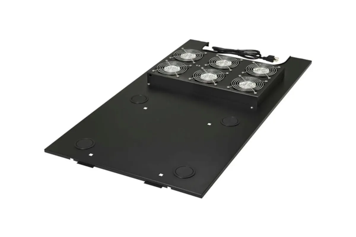Eaton Tripplite SRFANROOFDP — TRIPP LITE SERIES ROOF-MOUNTED FAN PANEL FOR DEEP RACK ENCLOSURE CABINETS 6 120V