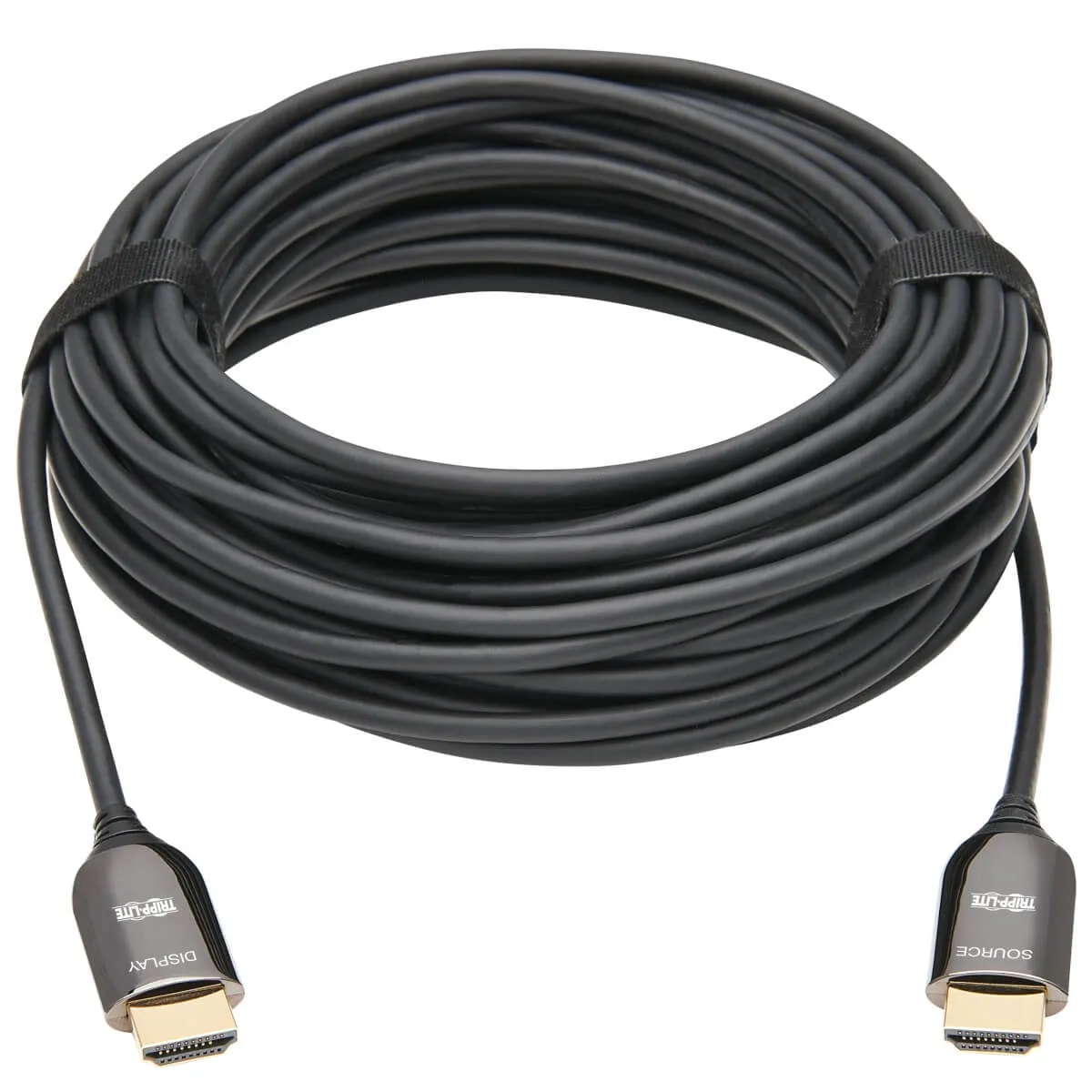 Eaton Tripplite P568F-15M-8K6 — EATON TRIPP LITE SERIES 8K HDMI PLENUM-RATED FIBER ACTIVE OPTICAL CABLE (AOC) -