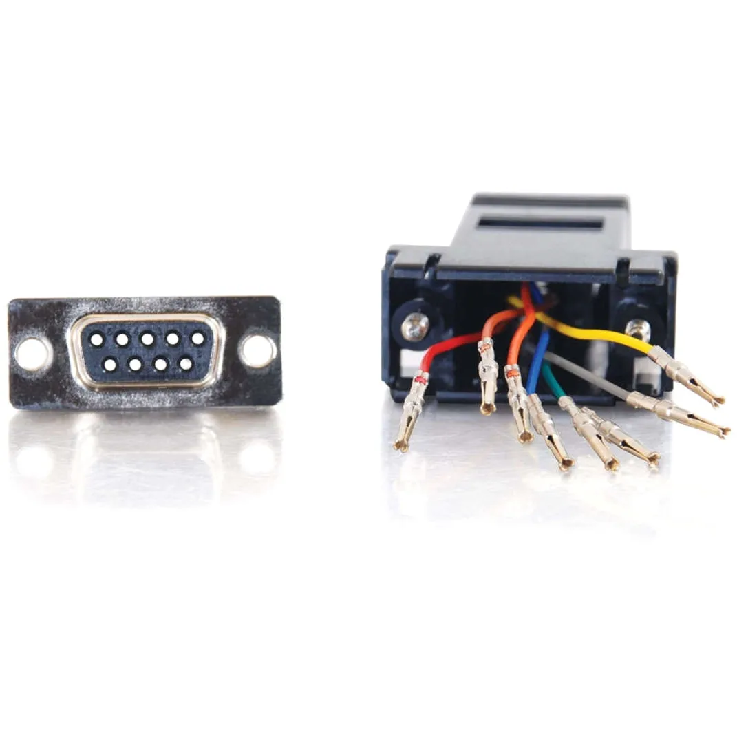 C2G 02943 — RJ45 / DB9F MOD ADPTR BLK