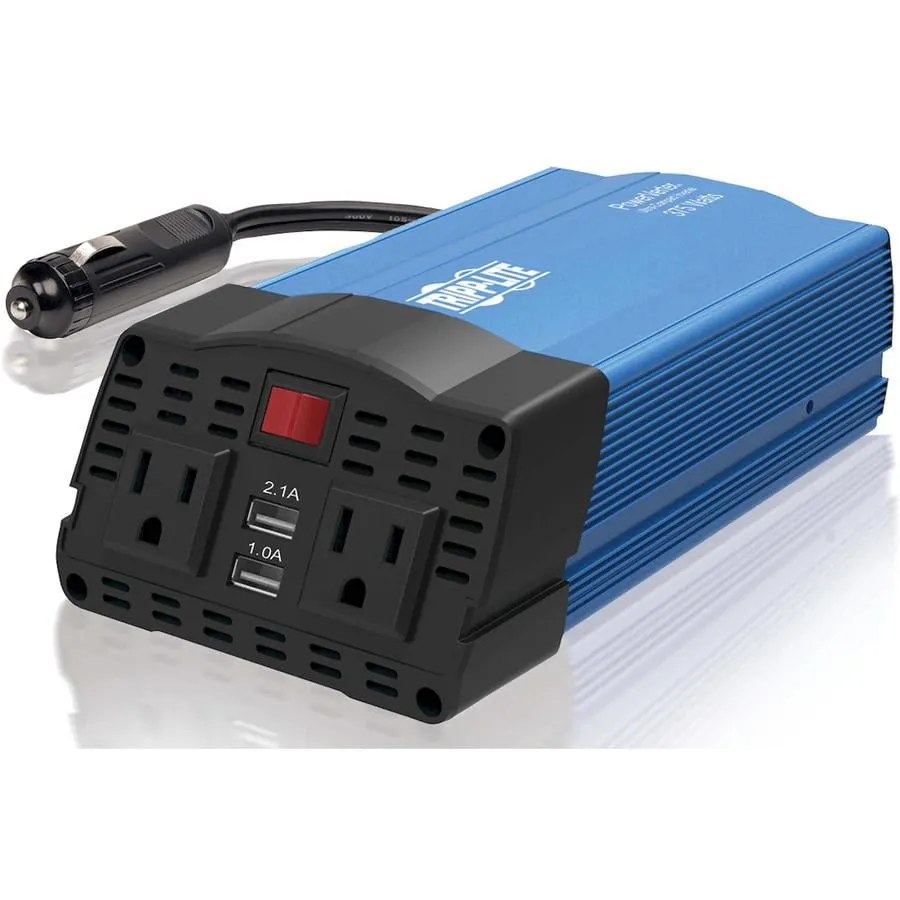 Eaton Tripplite PV375USB — EATON TRIPP LITE SERIES 375W POWERVERTER ULTRA-COMPACT CAR INVERTER WITH 2 AC OU