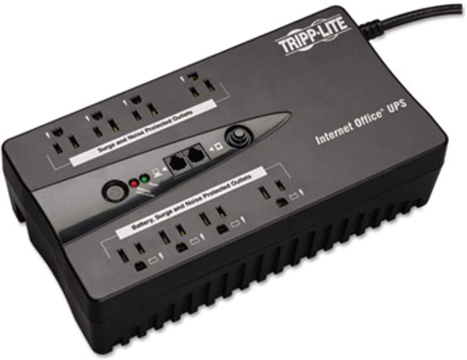 Eaton Tripplite INTERNET550U — EATON TRIPP LITE SERIES 550VA 300W STANDBY UPS - 10 NEMA 5-15R OUTLETS, 120V, 50