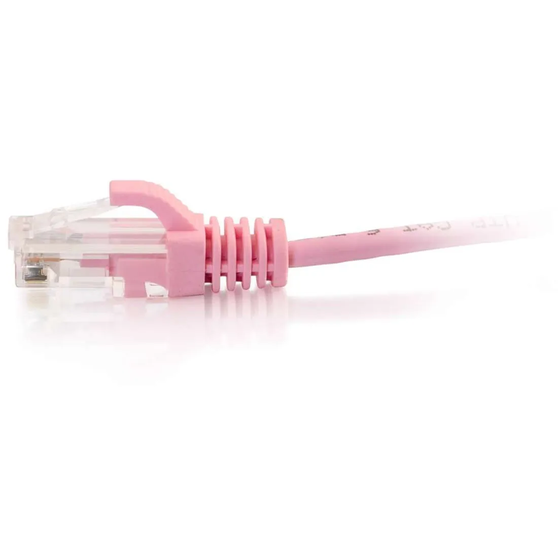 C2G 01190 — 1FT/0.3M CAT6 CABLE UTP SLIM 28AWG PINK