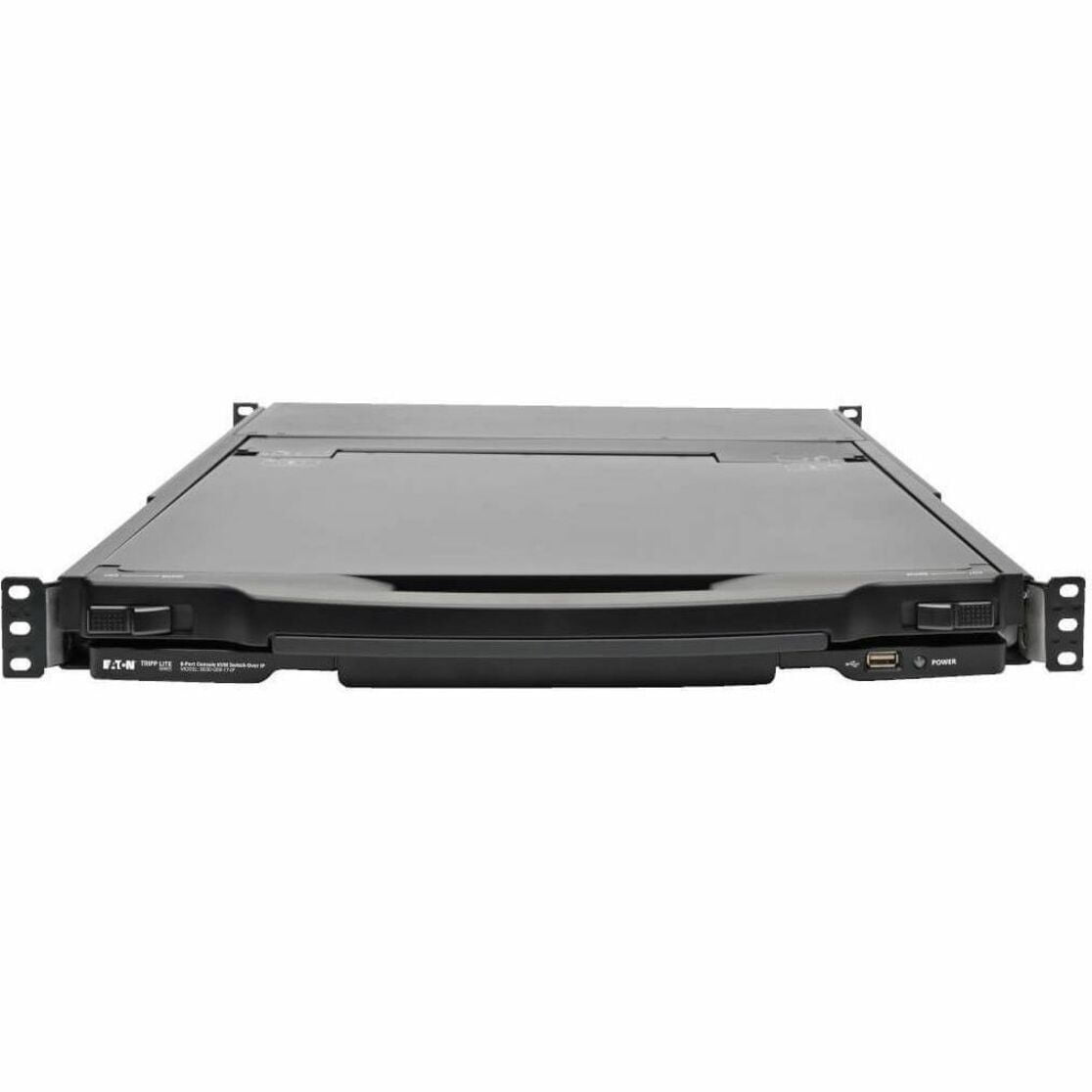 Eaton Tripplite B030-008-17-IP — EATON TRIPP LITE SERIES NETDIRECTOR 8-PORT 1U RACK-MOUNT CONSOLE HDMI KVM SWITCH