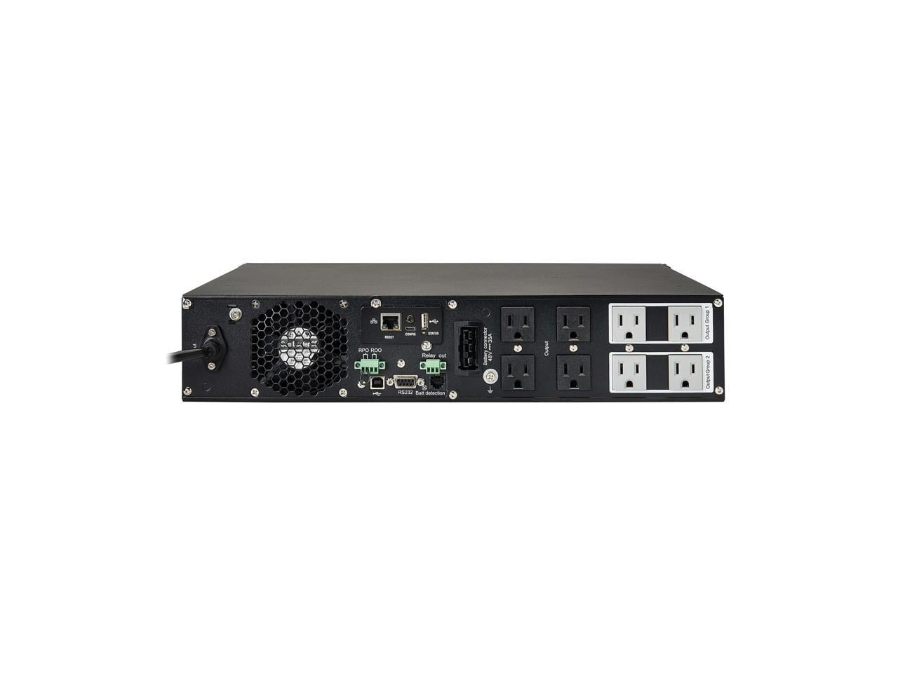 Eaton Tripplite SU1500RTXLCDN — SU1500RTXLCDN - EATON TRIPP LITE SERIES SMARTONLINE 1500VA 1350W 120V DOUBLE-CON
