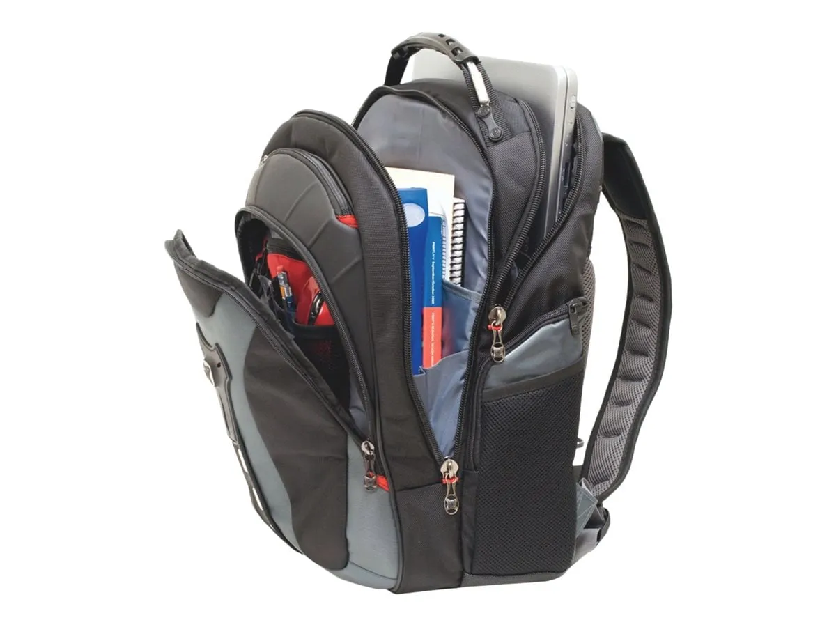 WENGER and SWISSGEAR BY GROUP III 27306060 — WENGER PEGASUS BLACK BACKPCK