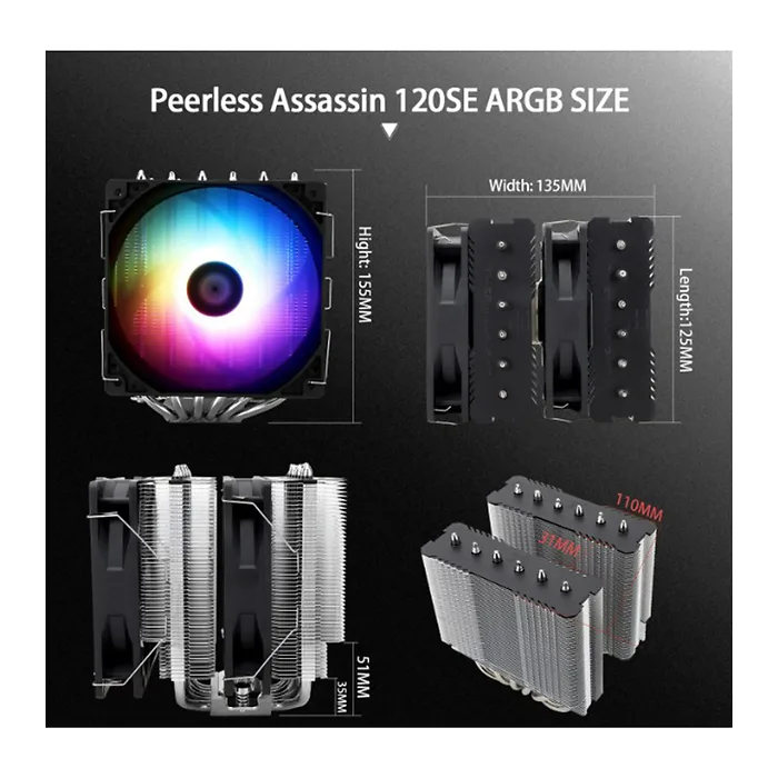 THERMALRIG-PEERLESS ASSASSIN 120 SE ARGB