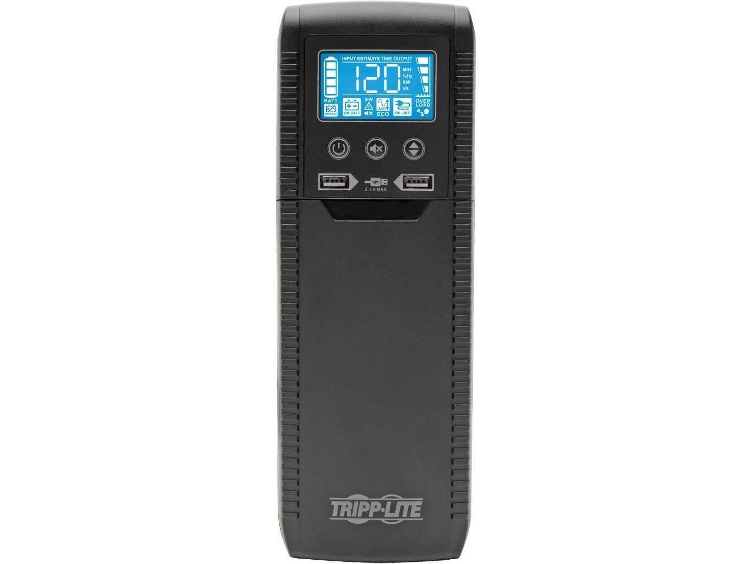 Eaton Tripplite ECO1300LCD — EATON TRIPP LITE SERIES LINE INTERACTIVE UPS WITH USB AND 10 OUTLETS - 120V, 130