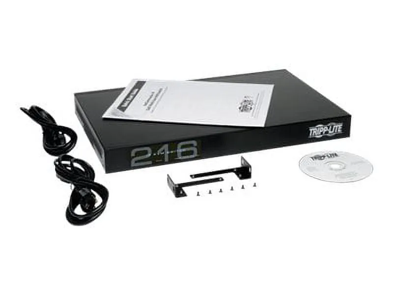 Eaton Tripplite B072-016-IP2 — TRIPP LITE SERIES NETCOMMANDER 16-PORT CAT5 KVM OVER IP SWITCH - 2 REMOTE + 1 LO