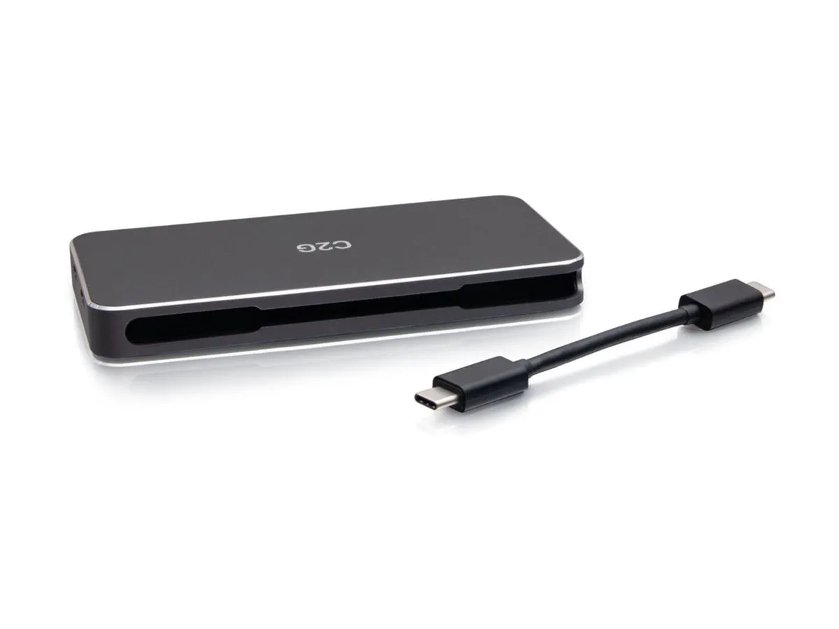 C2G C2G54543 — USB C DUAL DISPLAY MST DP/HDMI RJ45 100W