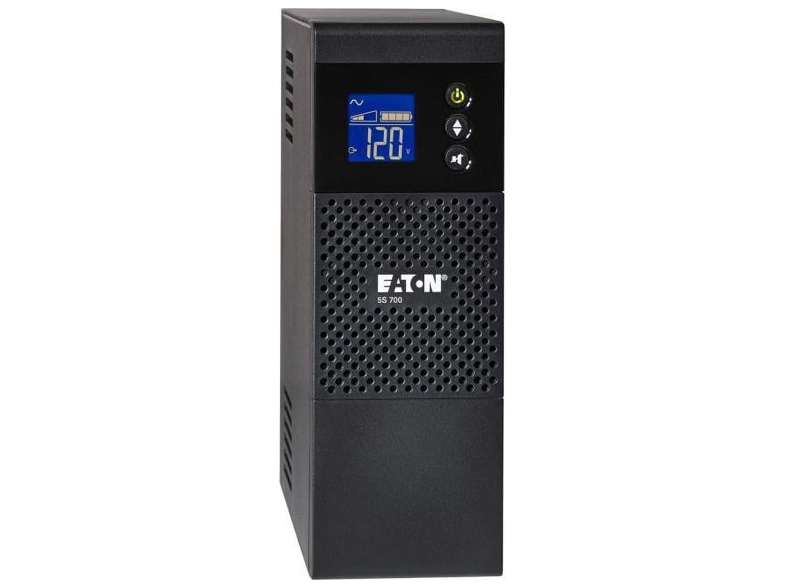 Eaton Tripplite 5S700LCD — EATON 5S UPS 700 VA 420 WATT 120V LINE-INTERACTIVE BATTERY BACKUP TOWER USB LCD