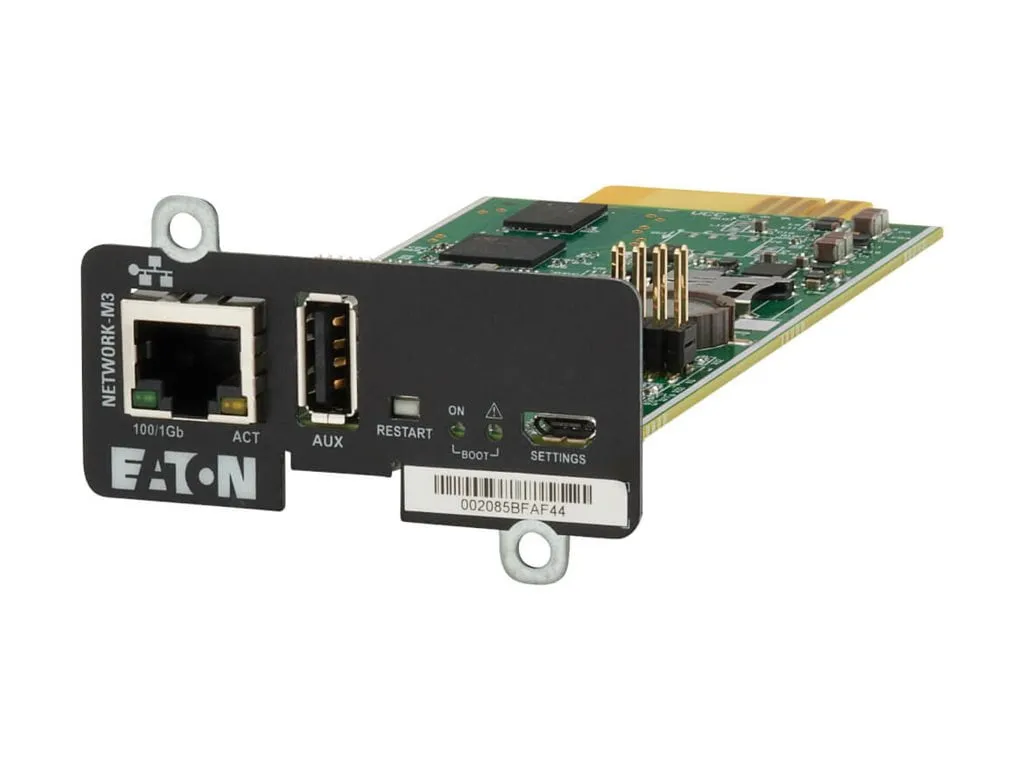 Eaton Tripplite NETWORK-M3 — EATON CYBERSECURE GIGABIT NETWORK-M3 CARD FOR UPS AND PDU
