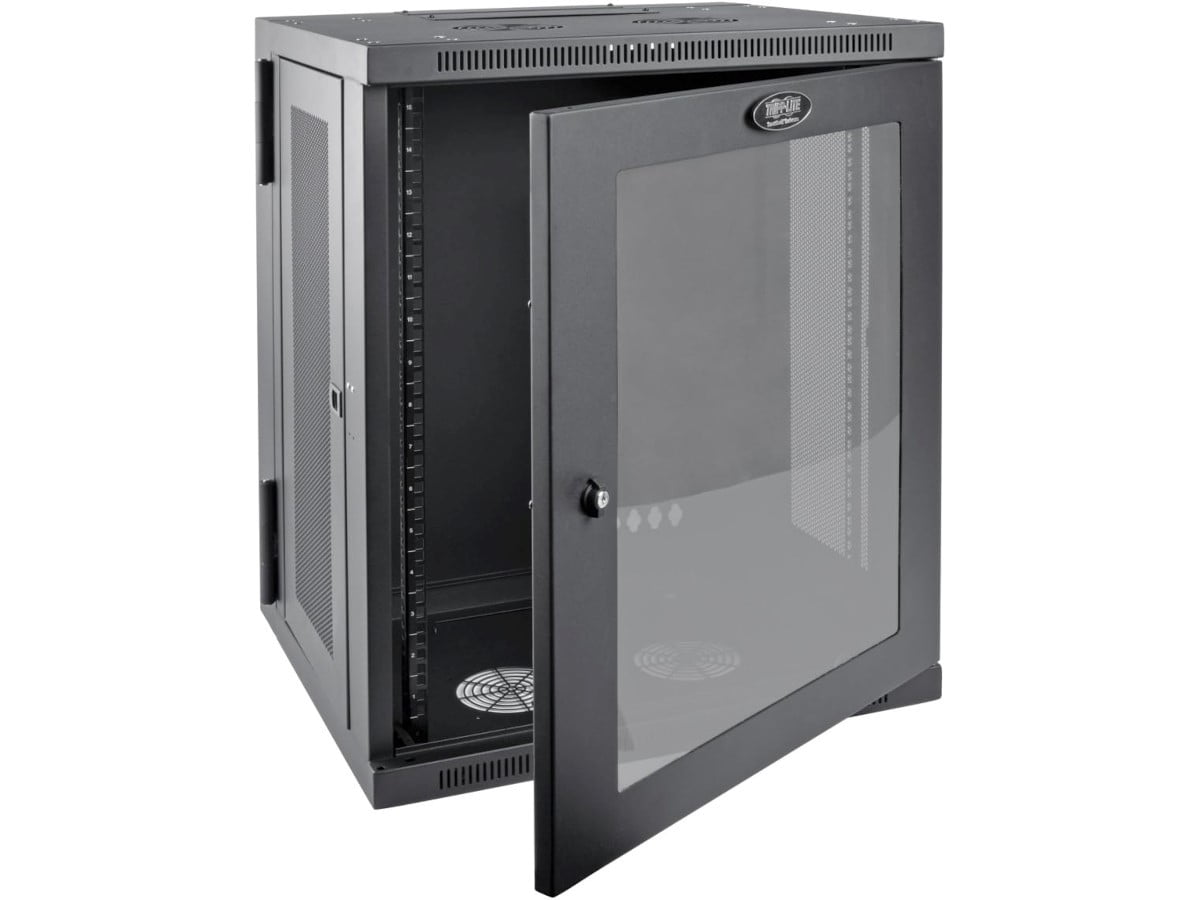 Eaton Tripplite SRW15USG — EATON TRIPP LITE SERIES SMARTRACK 15U LOW-PROFILE SWITCH-DEPTH WALL-MOUNT HALF-H