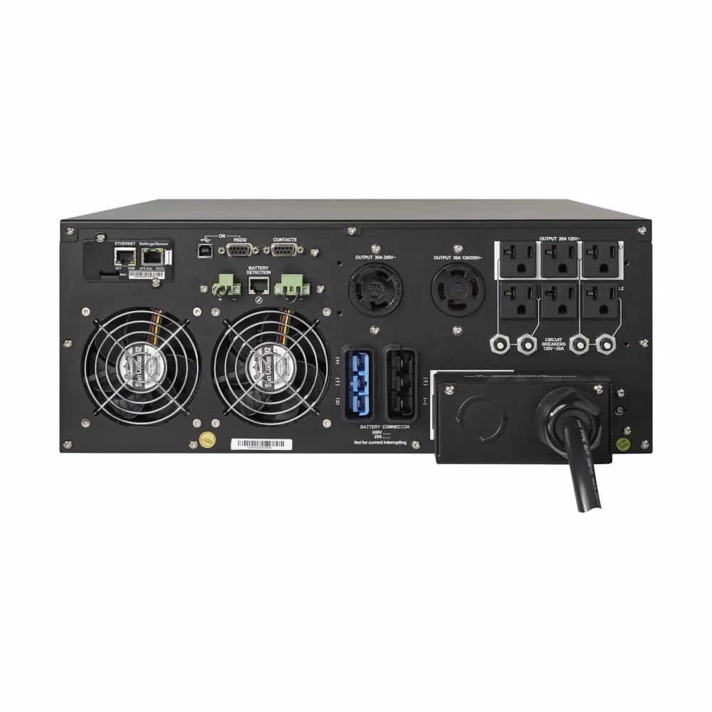 Eaton Tripplite 9PX6KSP — EATON 9PX 5500VA 4900W 120V/208V ONLINE DOUBLE-CONVERSION UPS - L14-30P, 6X 5-20
