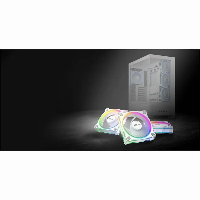 ASUS-MR120 ARGB RE WHITE 3IN1