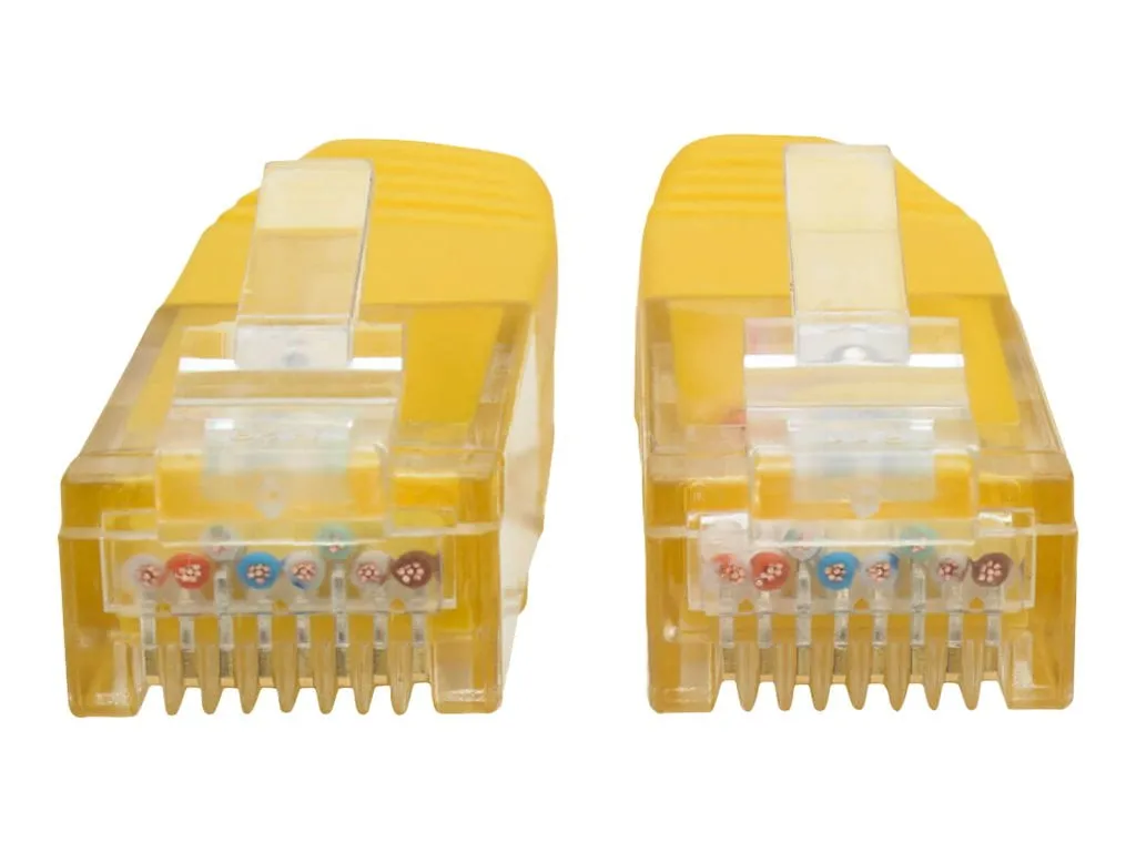Eaton Tripplite N200-001-YW — ETHERNET CABLE - UNSHIELDED TWISTED PAIR (UTP) - MALE LEFT GENDER - MALE RIGHT G
