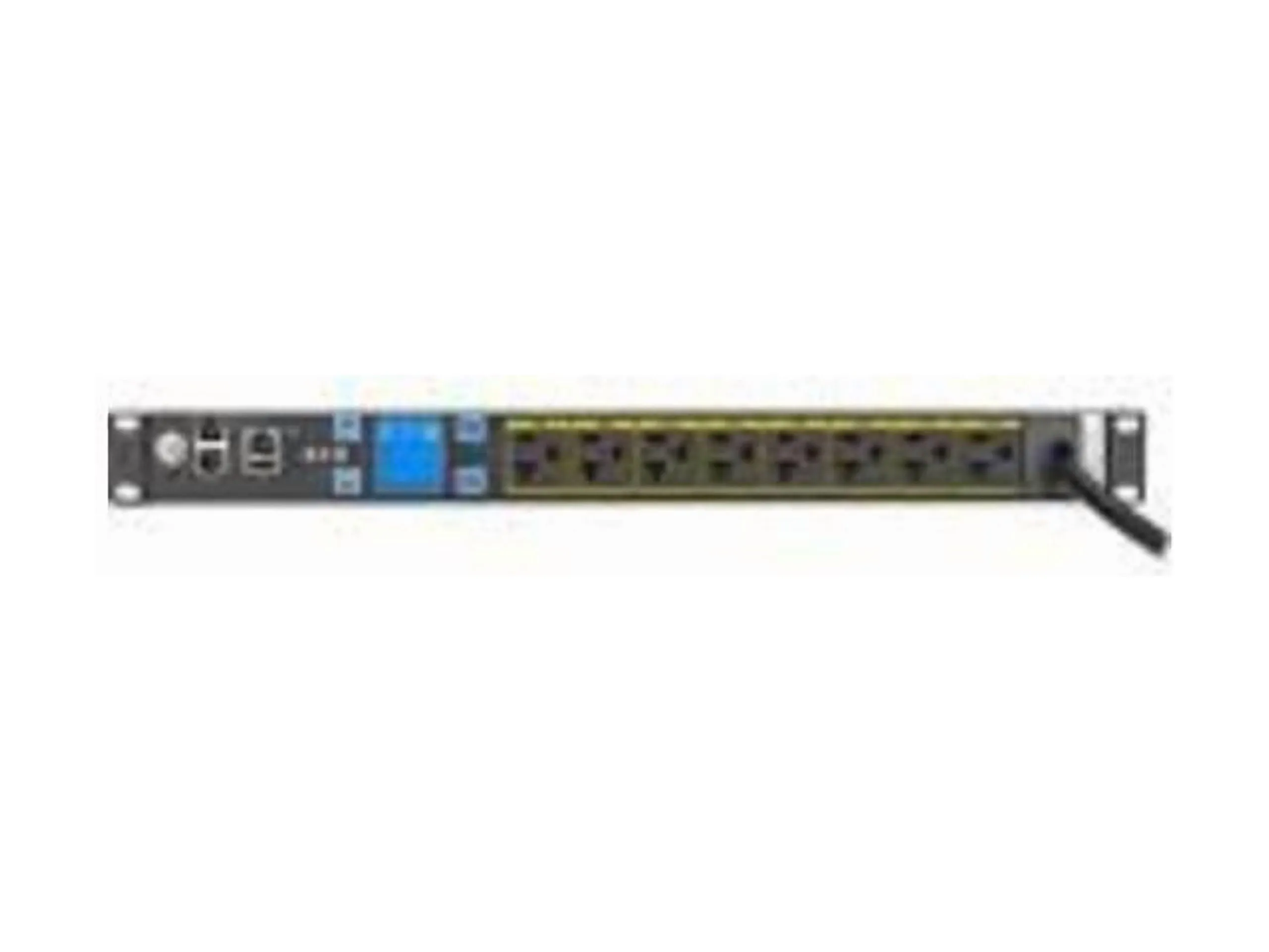 Eaton Tripplite EMIT09-10 — EATON METERED INPUT RACK PDU, 1U, 5-20P, L5-20P INPUT, 10 FT CORD, SINGLE-PHASE,