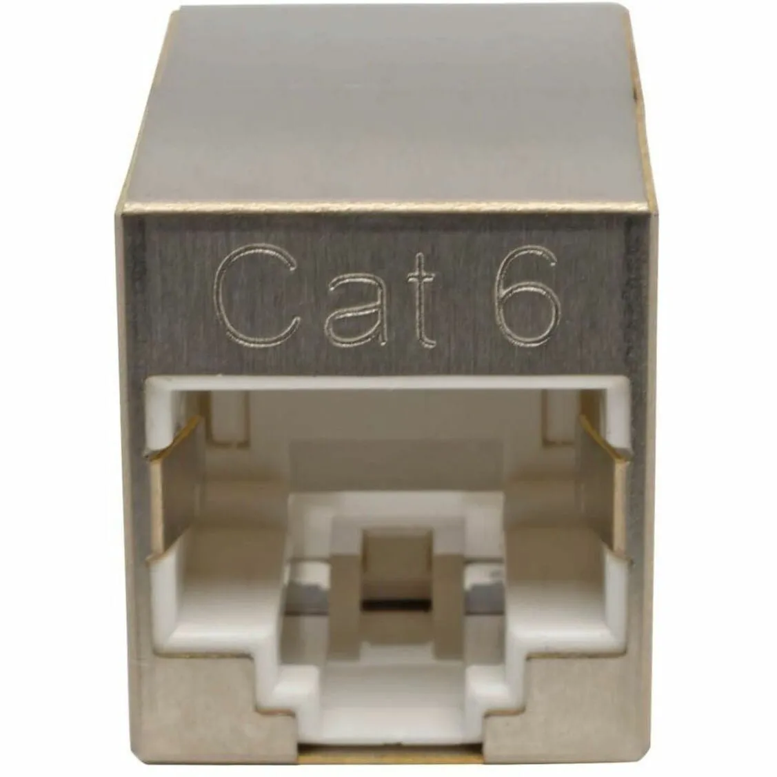 Eaton Tripplite N234-001-SH — EATON TRIPP LITE SERIES CAT6 STRAIGHT-THROUGH MODULAR SHIELDED COMPACT IN-LINE C