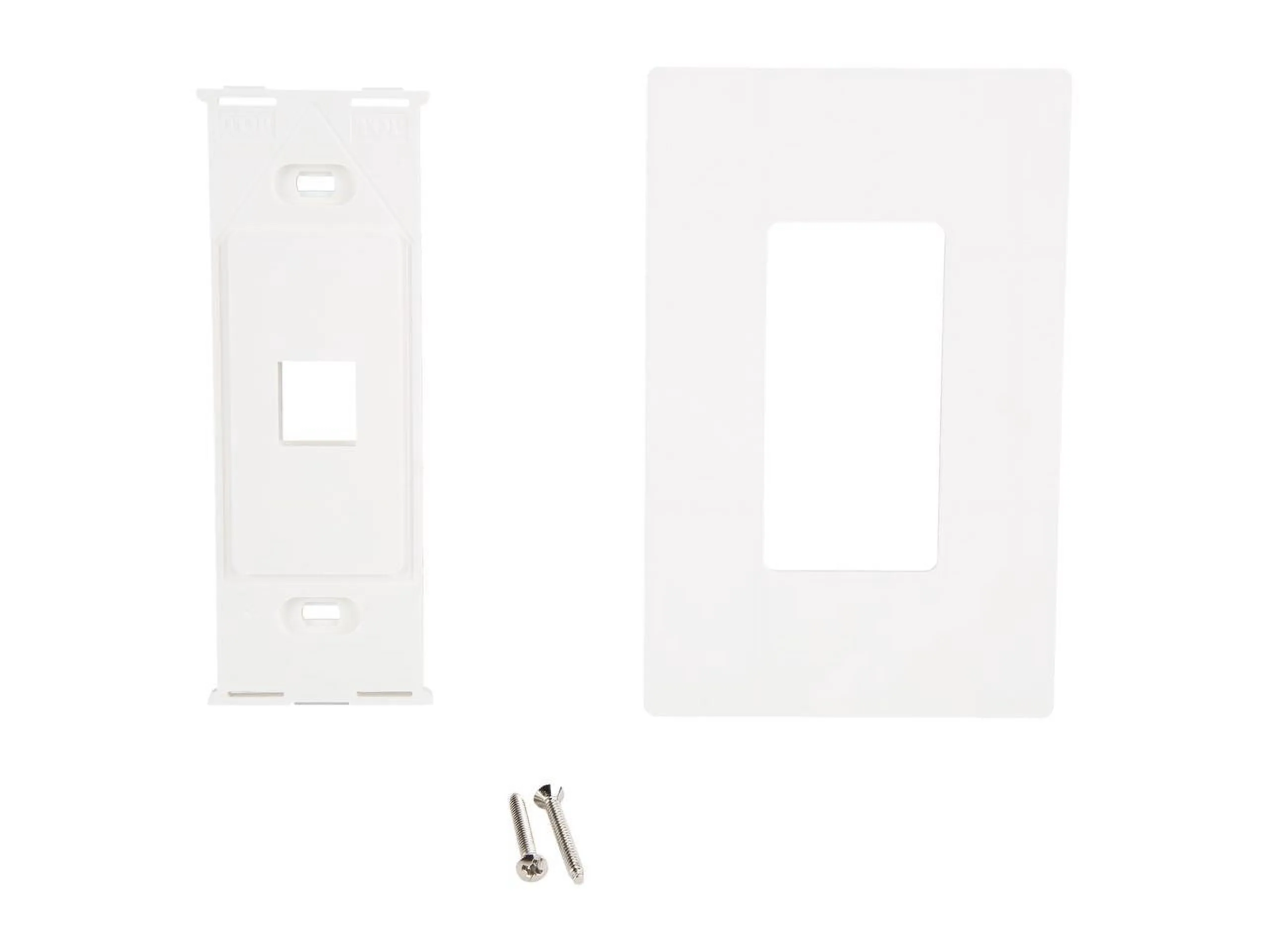 Eaton Tripplite N080-101 — EATON TRIPP LITE SERIES 1-PORT KEYSTONE SINGLE-GANG FACEPLATE, WHITE, TAA