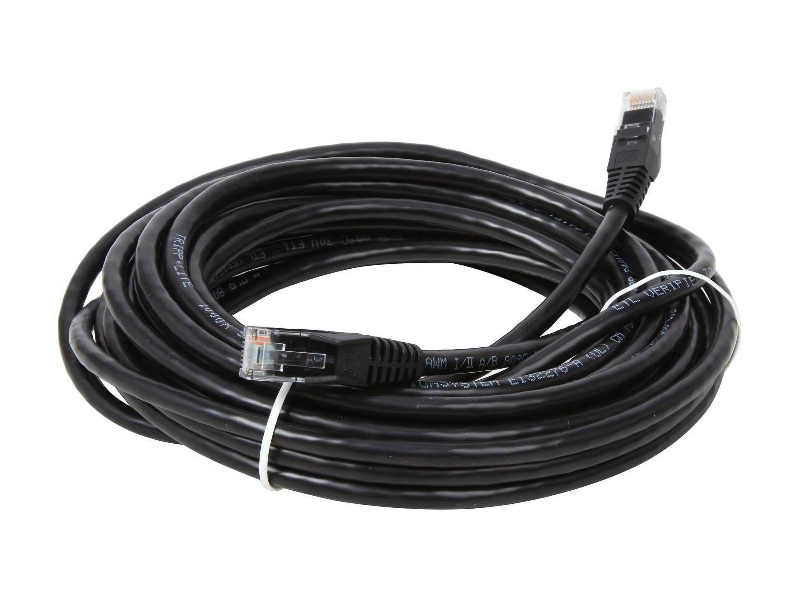 Eaton Tripplite N201-025-BK — ETHERNET CABLE - UNSHIELDED TWISTED PAIR (UTP) - MALE LEFT GENDER - MALE RIGHT G