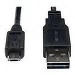 Eaton Tripplite UR050-001-24G — EATON TRIPP LITE SERIES UNIVERSAL REVERSIBLE USB 2.0 CABLE, 28/24AWG (REVERSIBLE