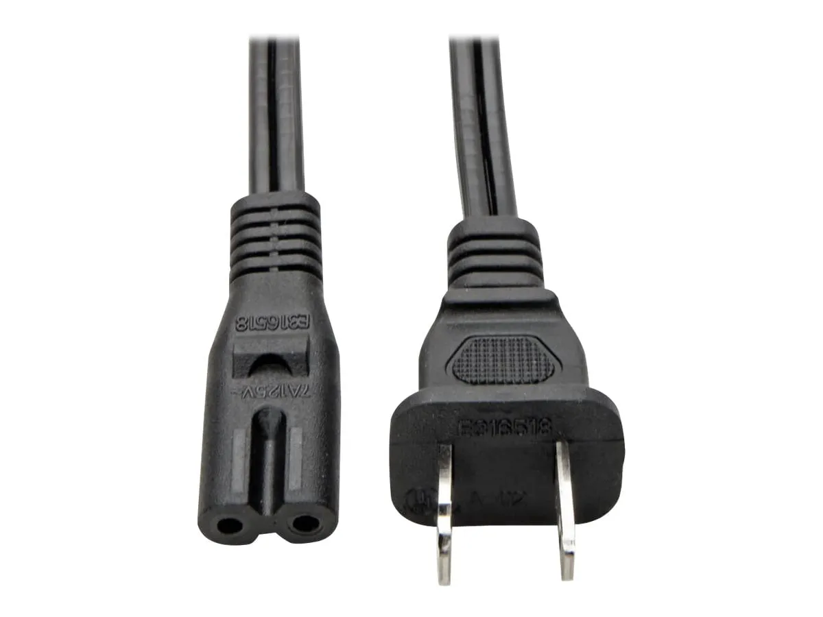 Eaton Tripplite P012-006 — P012-006 - EATON TRIPP LITE SERIES 2-SLOT NON-POLARIZED REPLACEMENT POWER CORD,