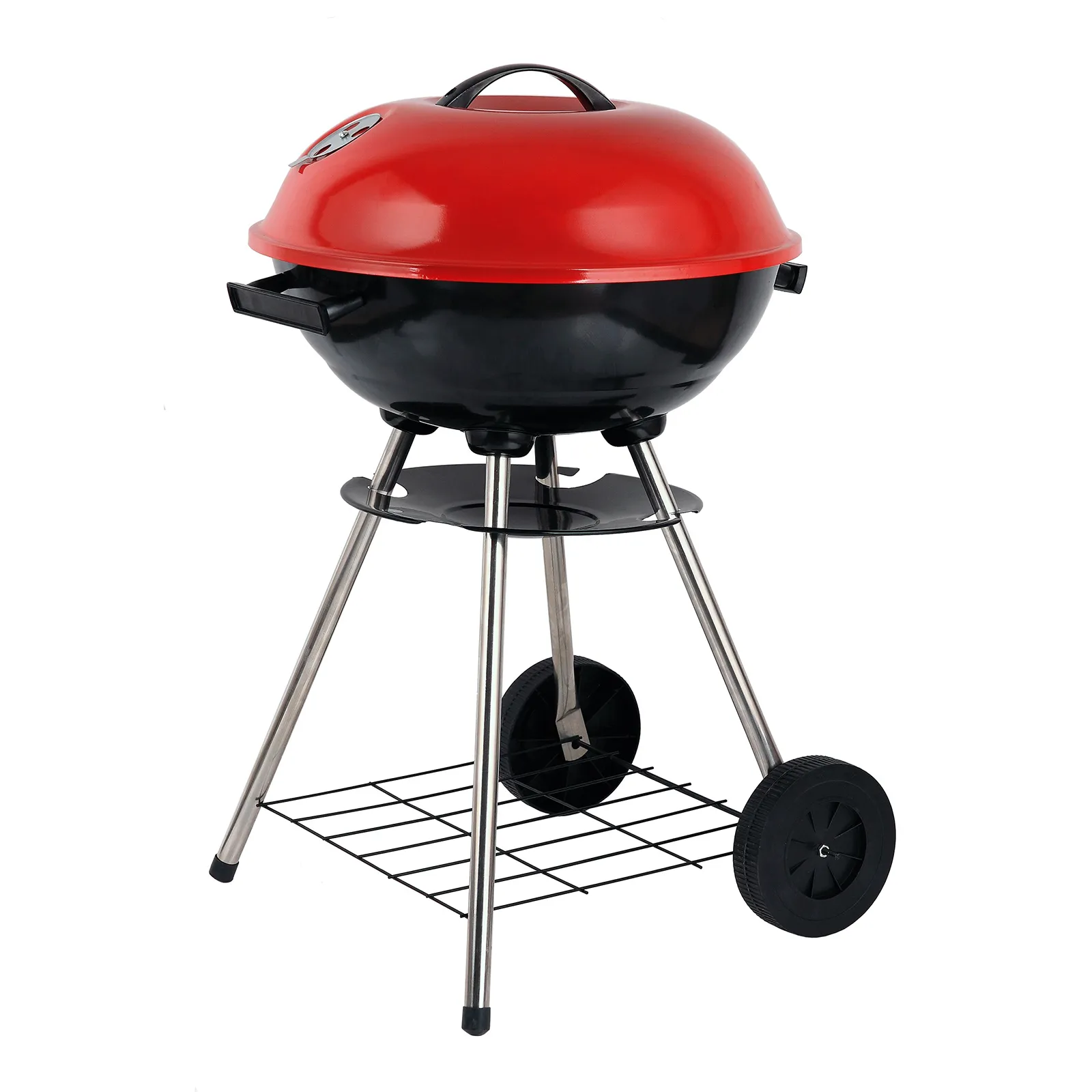 Brentwood BB-1701 — Brentwood BB-1701 17” Portable Charcoal BBQ Grill, Red