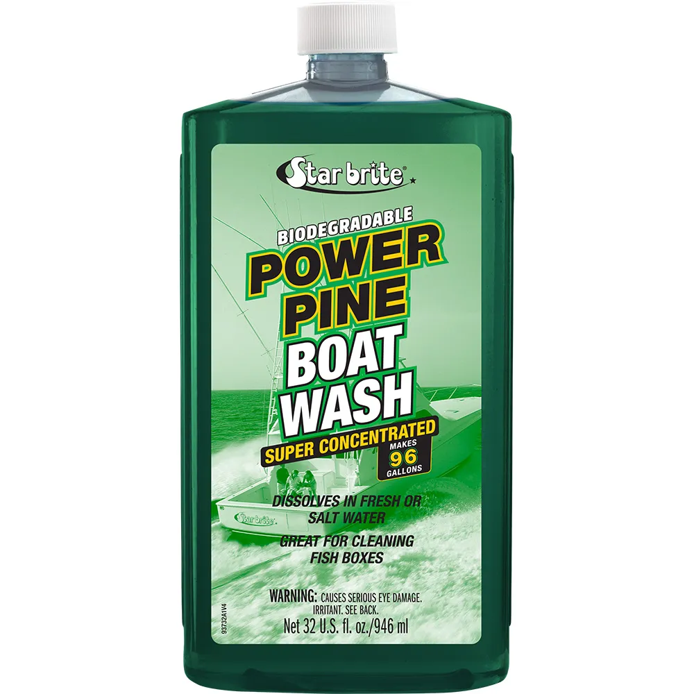 Star brite 93732 — Star brite Power Pine Boat Wash - Concentrated Marine Grade Formula - 32 oz