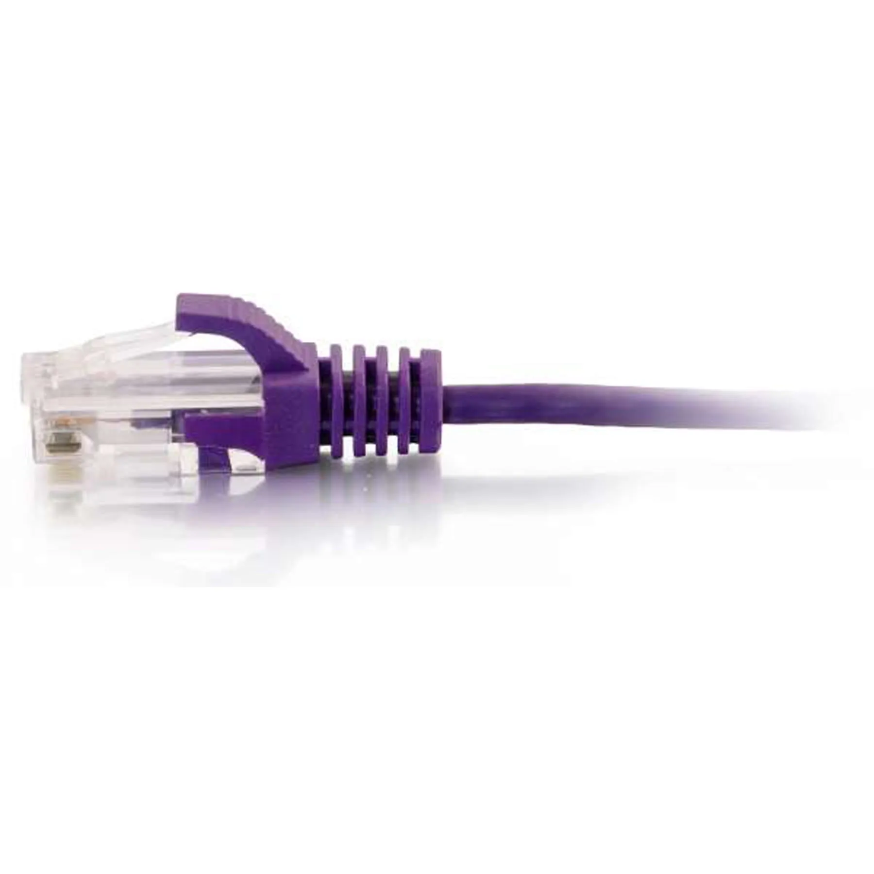 C2G 01184 — 10FT/3M CAT6 CABLE UTP SLIM 28AWG PURPLE