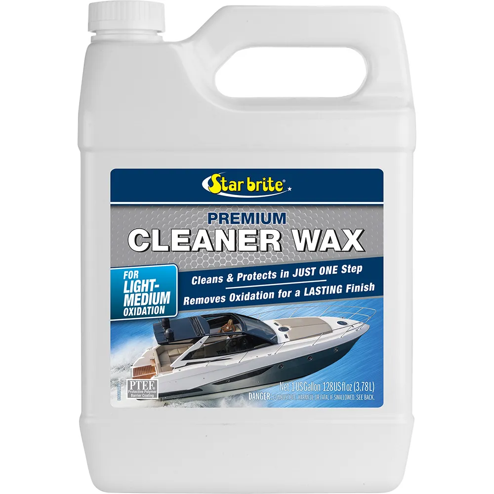 Star brite 89600 — Star brite Premium Cleaner Wax - One-Step - 1 Gallon