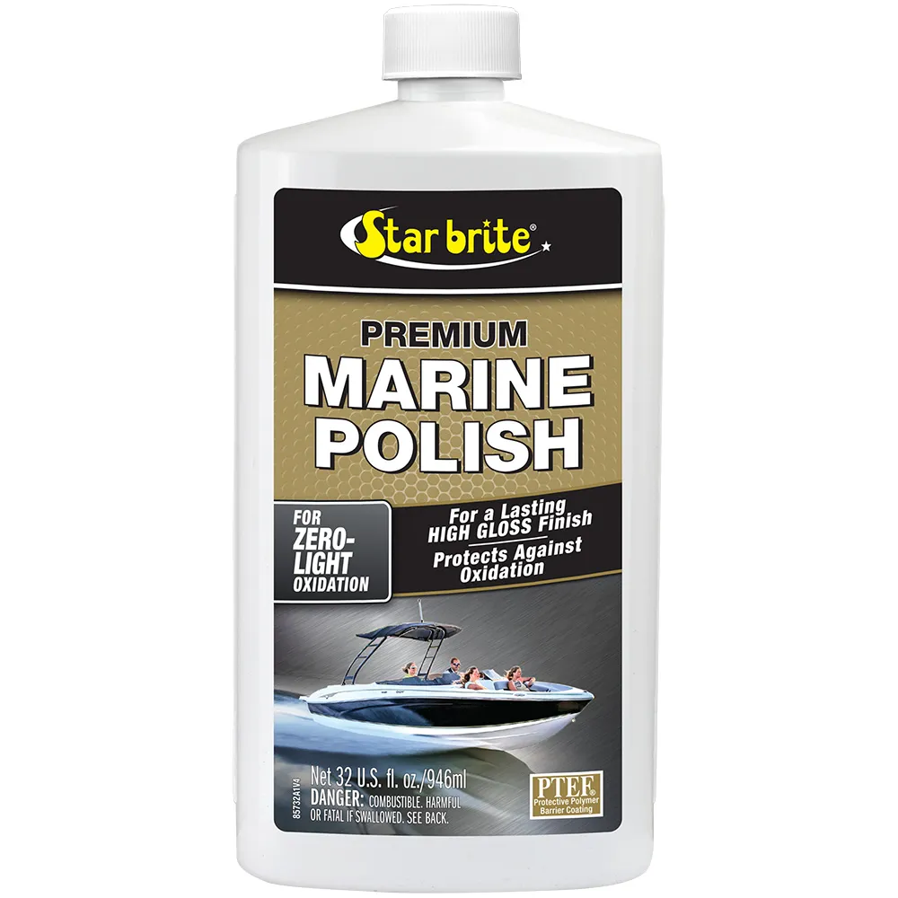 Star brite 85732 — Star brite Premium Marine Polish - UV Protection & High Gloss Finish - 32 oz