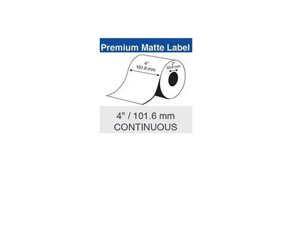 EPSON C35MC003 — Epson Colorworks C3500 Matte Label Media - 6 Rolls