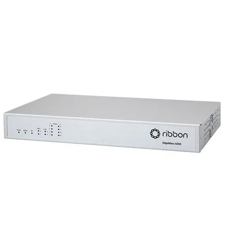 RIBBON COMMUNICATIONS EDGE-6000 — EM-6000 Intelligent Edge Router: Gig Ethernet, 25 Calls