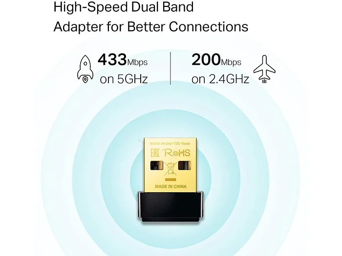 TPLINK-ARCHER T2U NANO