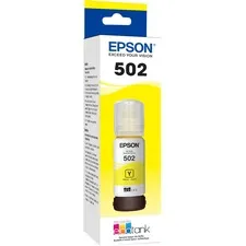 EPSON EPS T502420S — Epson T502, Yellow Ink Bottle - Inkjet - Yellow - 1 Each