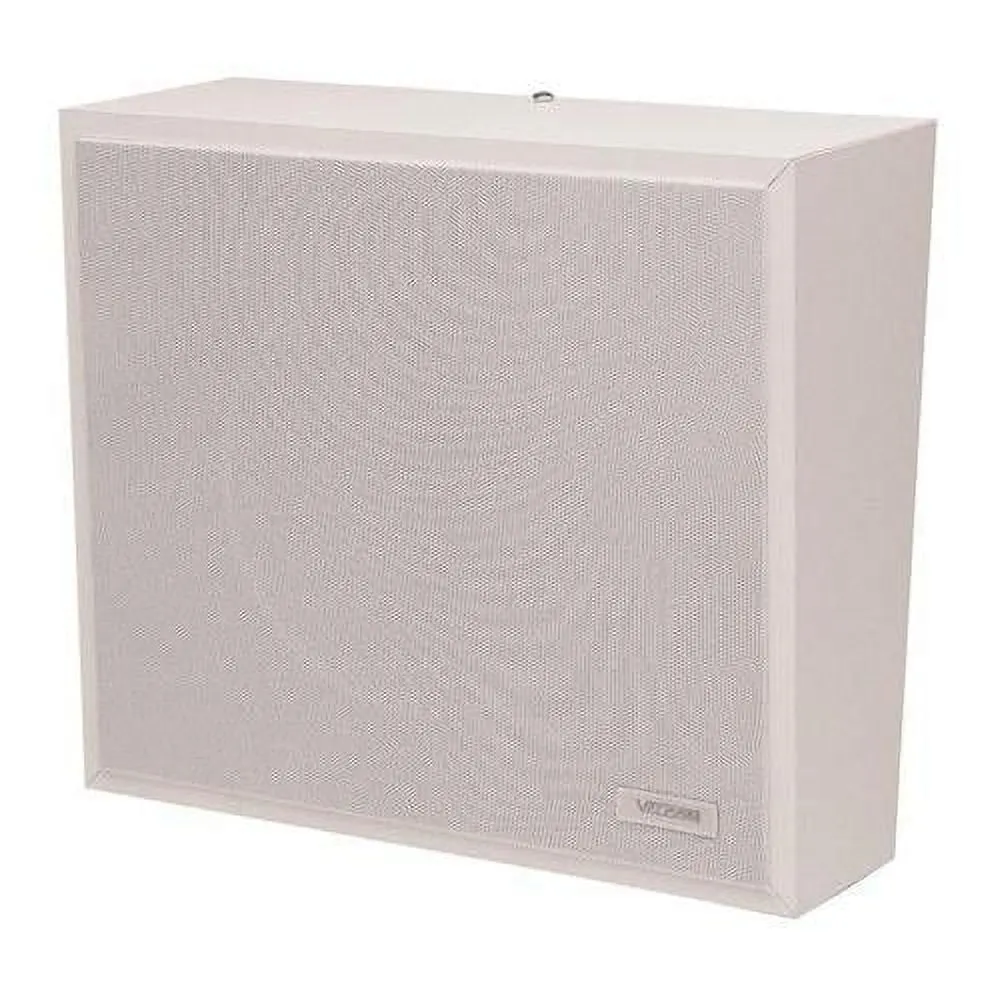 VALCOM V-1061-W — Talkback Wall Speaker White