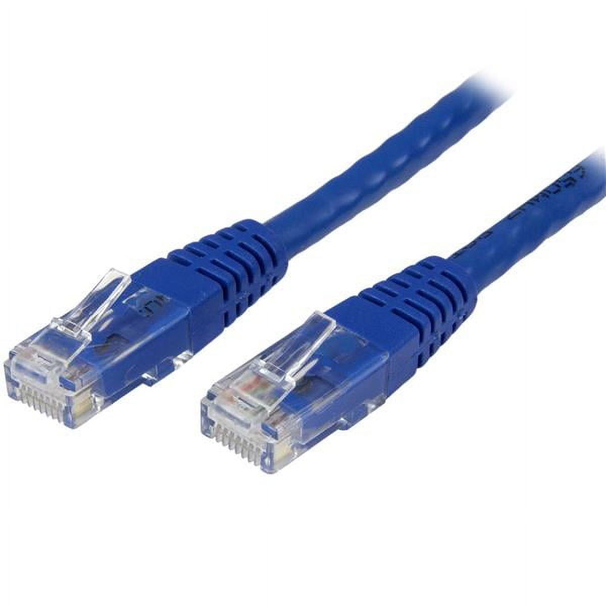 STARTECH N6PATCH5BL10PK — 5 FT. CAT6 ETHERNET CABLE  MULTIPACK MEETS ALL  ANSI/TIA-568-D CATEGORY 6 PATCH