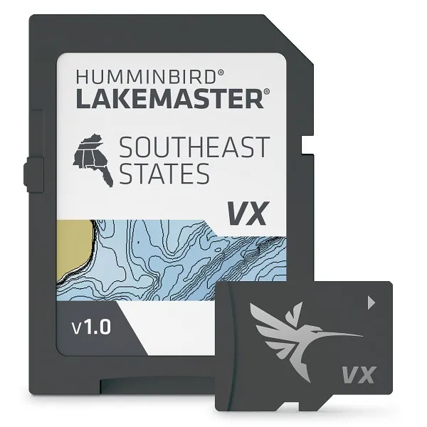 Johnson Outdoors 601008-1 — Humminbird Lakemaster VX Southeast States microSD